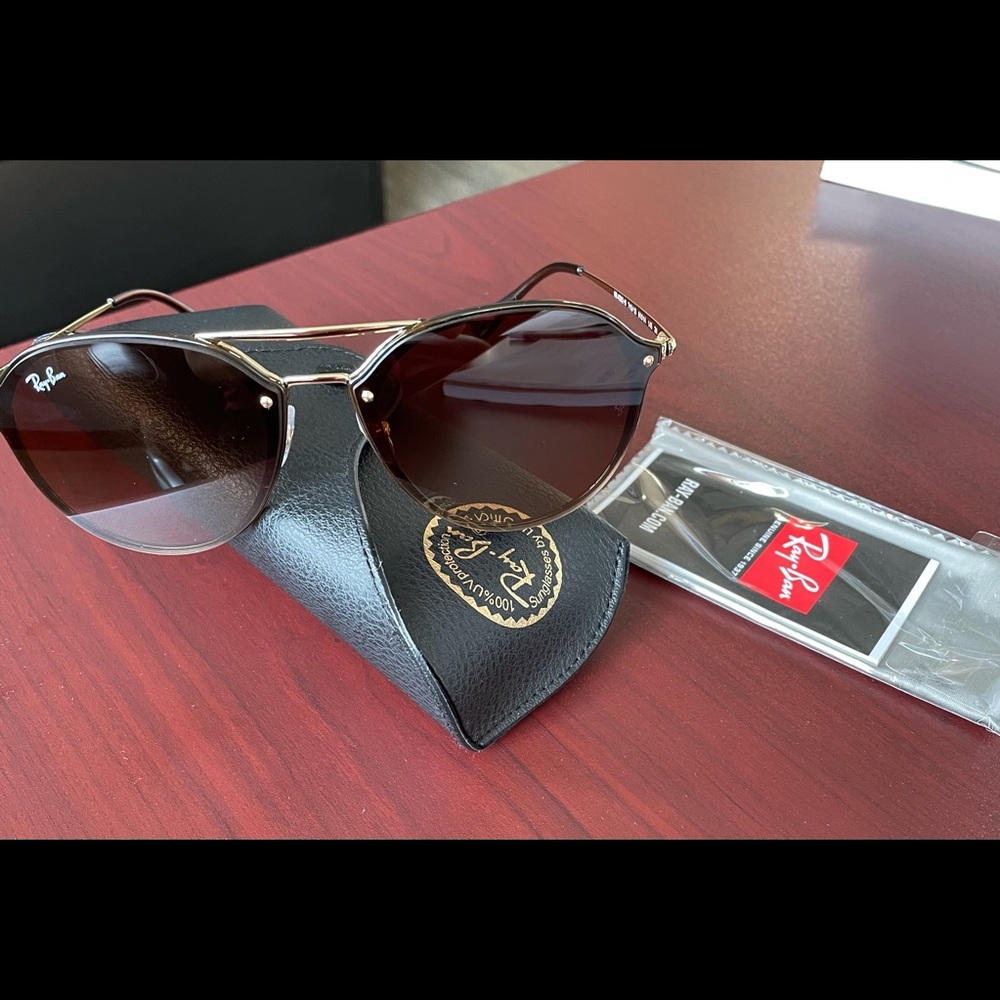 Ray Ban Blaze Double Bridge Tortoise/Brown